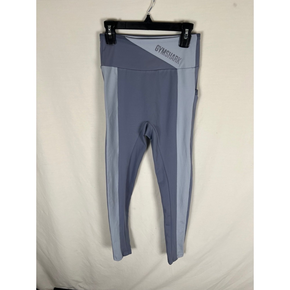 Gymshark Women's Grey and Blue Leggings XS